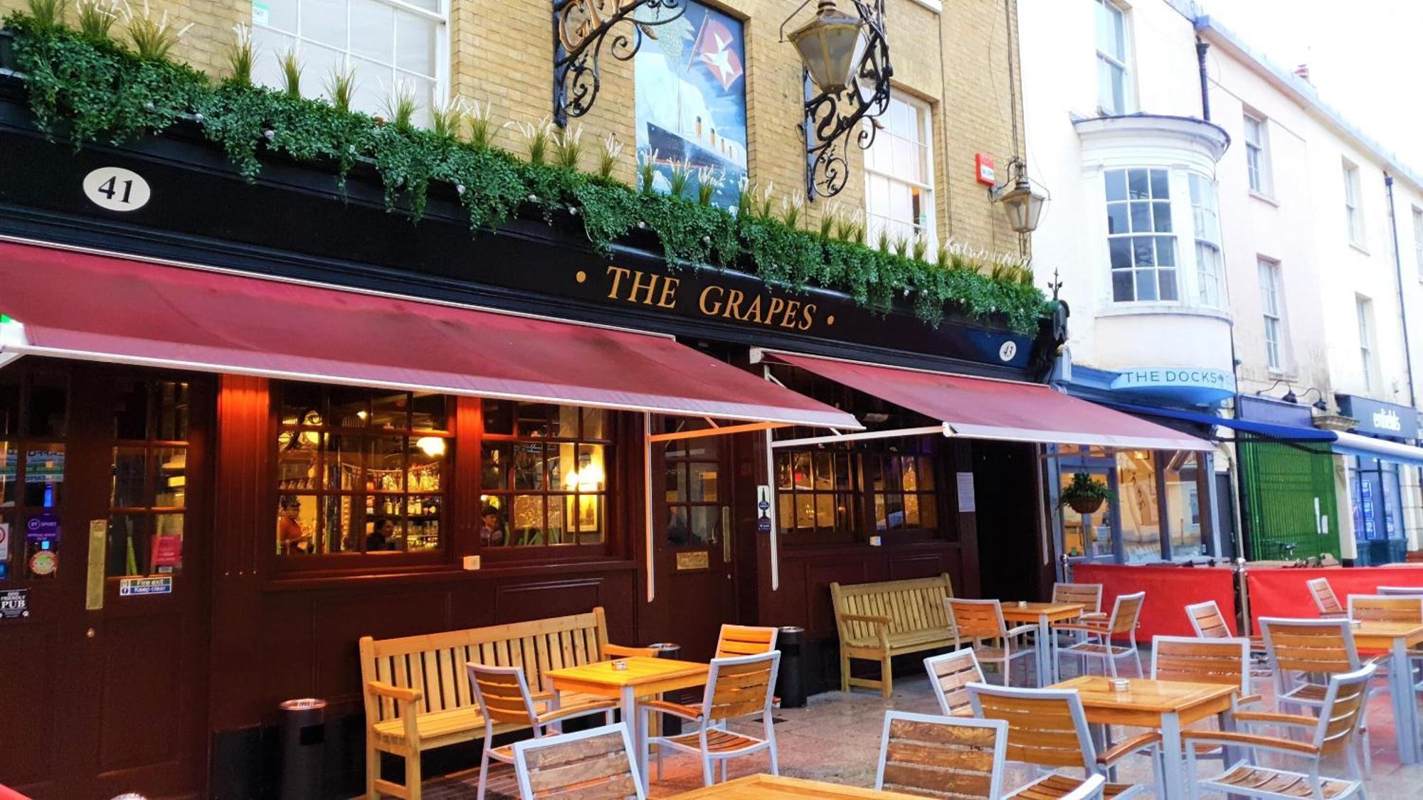Готель The Grapes Pub Саутгемптон Екстер'єр фото